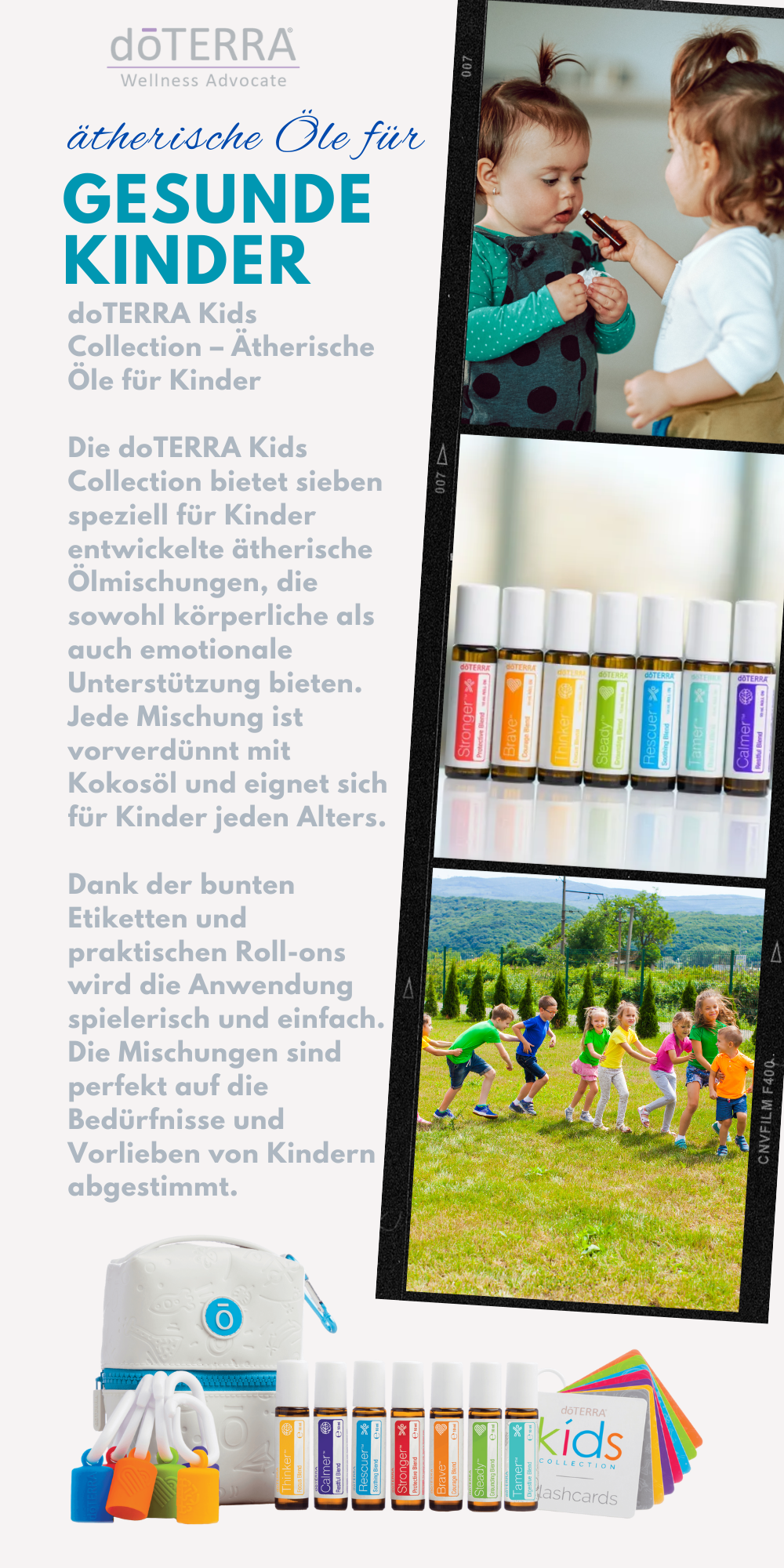 Karte Kinderöle Set - Kids Collection