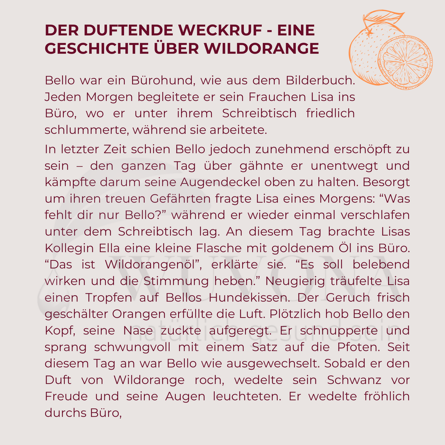 Ulrikes fabelhafte Ölgeschichten
