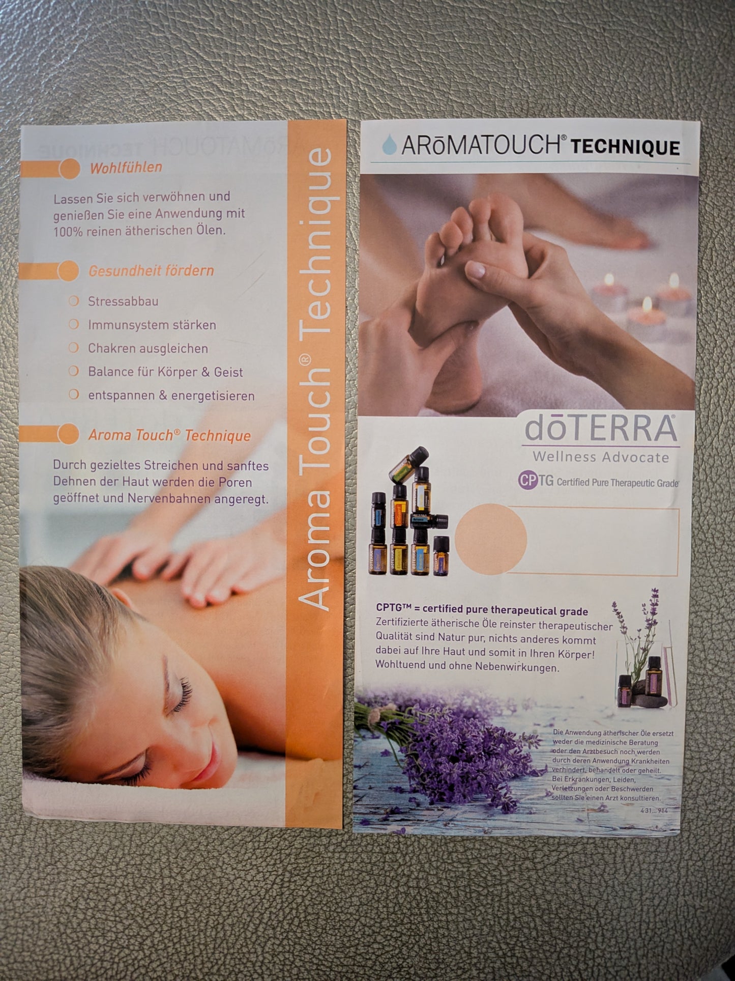 Aromatouch-Flyer limitierte Auflage