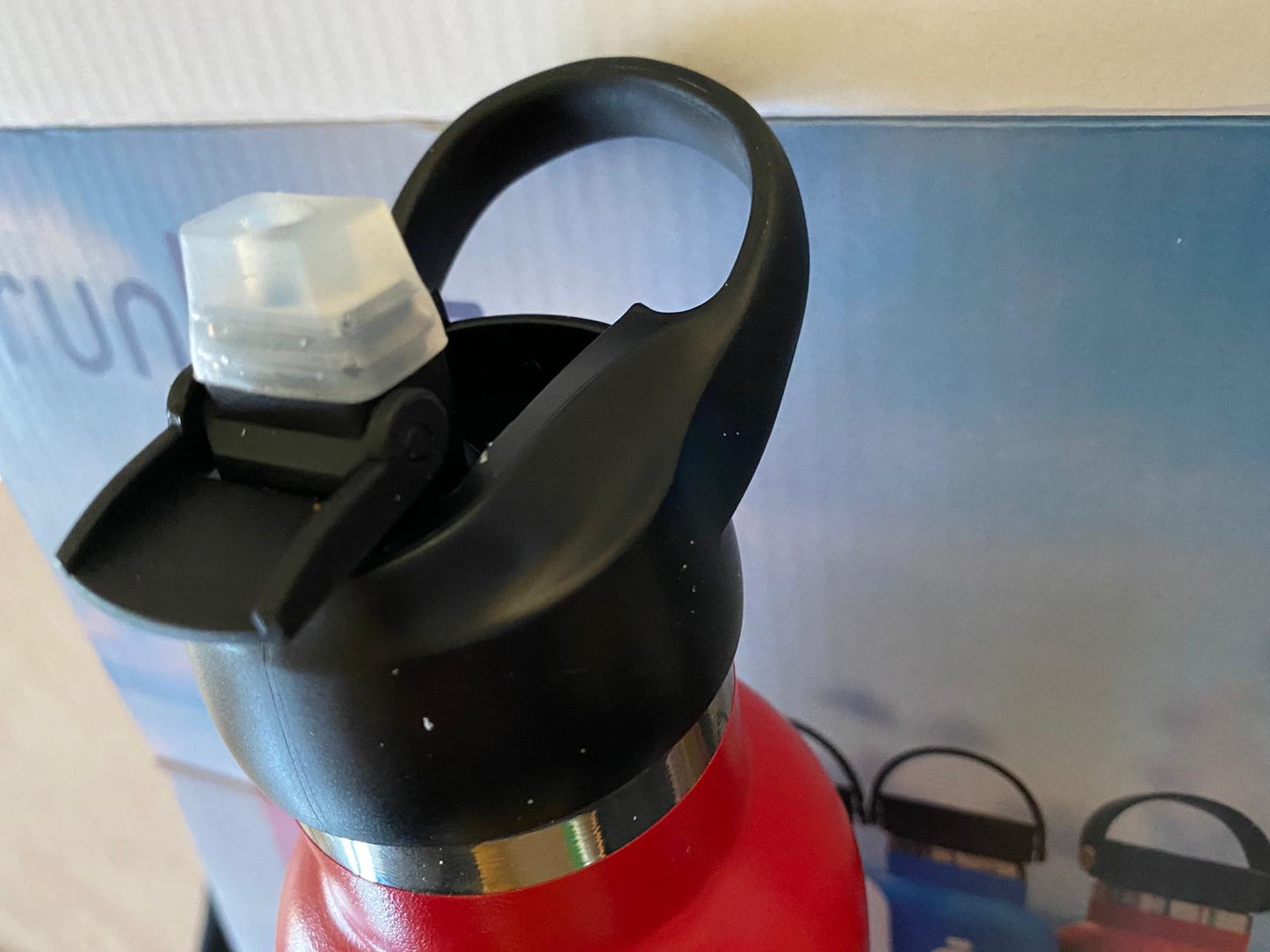 Die Flasche mit dem - Trinkflasche Edelstahl mit Keramikbeschichtung innen