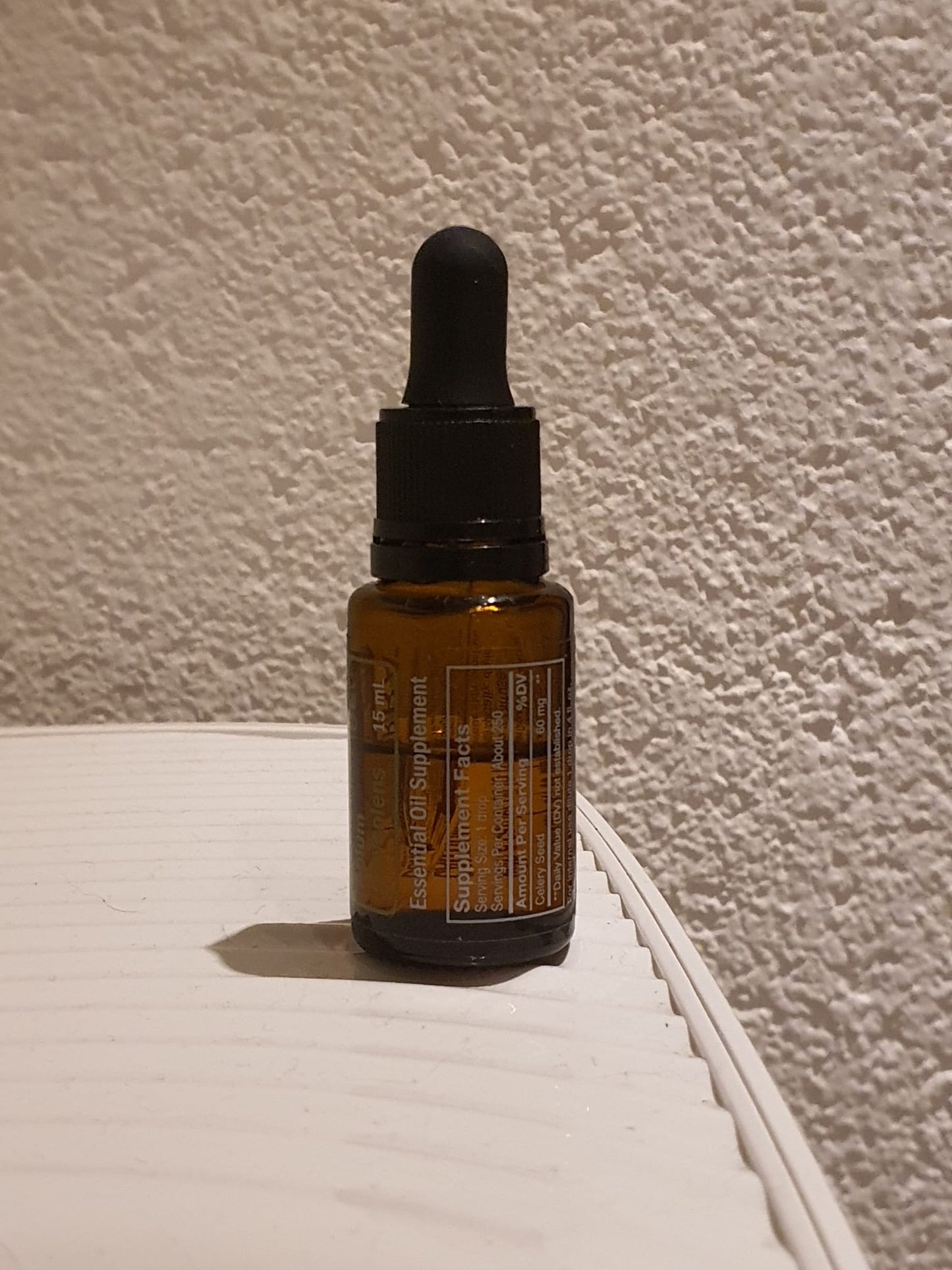 Pipette mit Drehverschluss für 5ml oder 15ml Ölflaschen