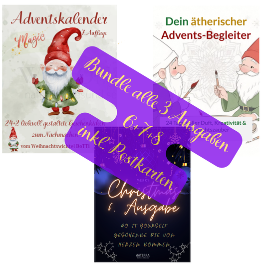 Bundle alle 3 Adventskalender ( 6./7./8. Auflage ) Spare 10%