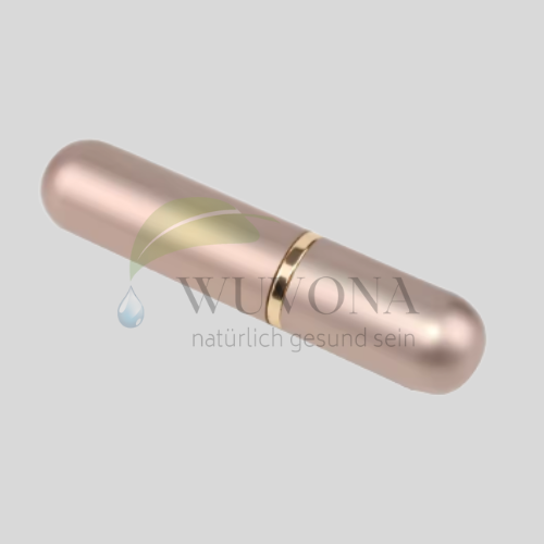 vielseitiger Inhalierstift aus Aluminium und Glas