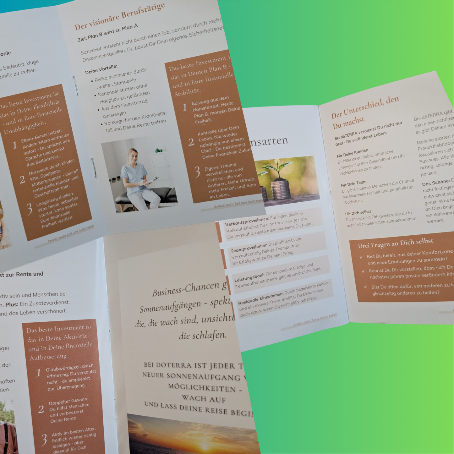 Endlich mehr Geld und Zeit haben Broschüre