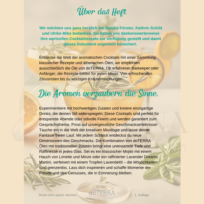 Cocktails meets Oils - Dein Cocktail Rezeptheft