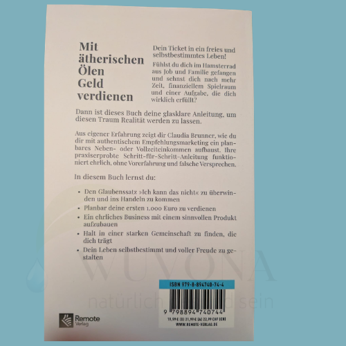 Buch: Mit ätherischen Ölen Geld verdienen – von Claudia Brunner