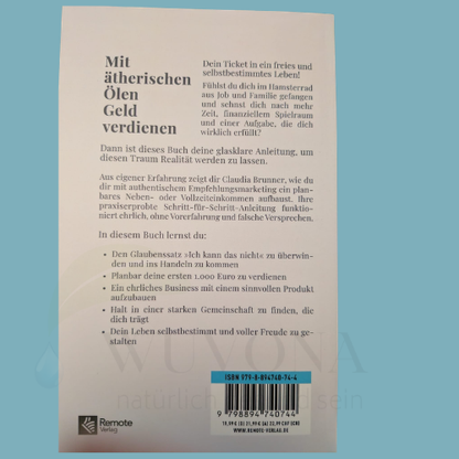 Buch: Mit ätherischen Ölen Geld verdienen – von Claudia Brunner
