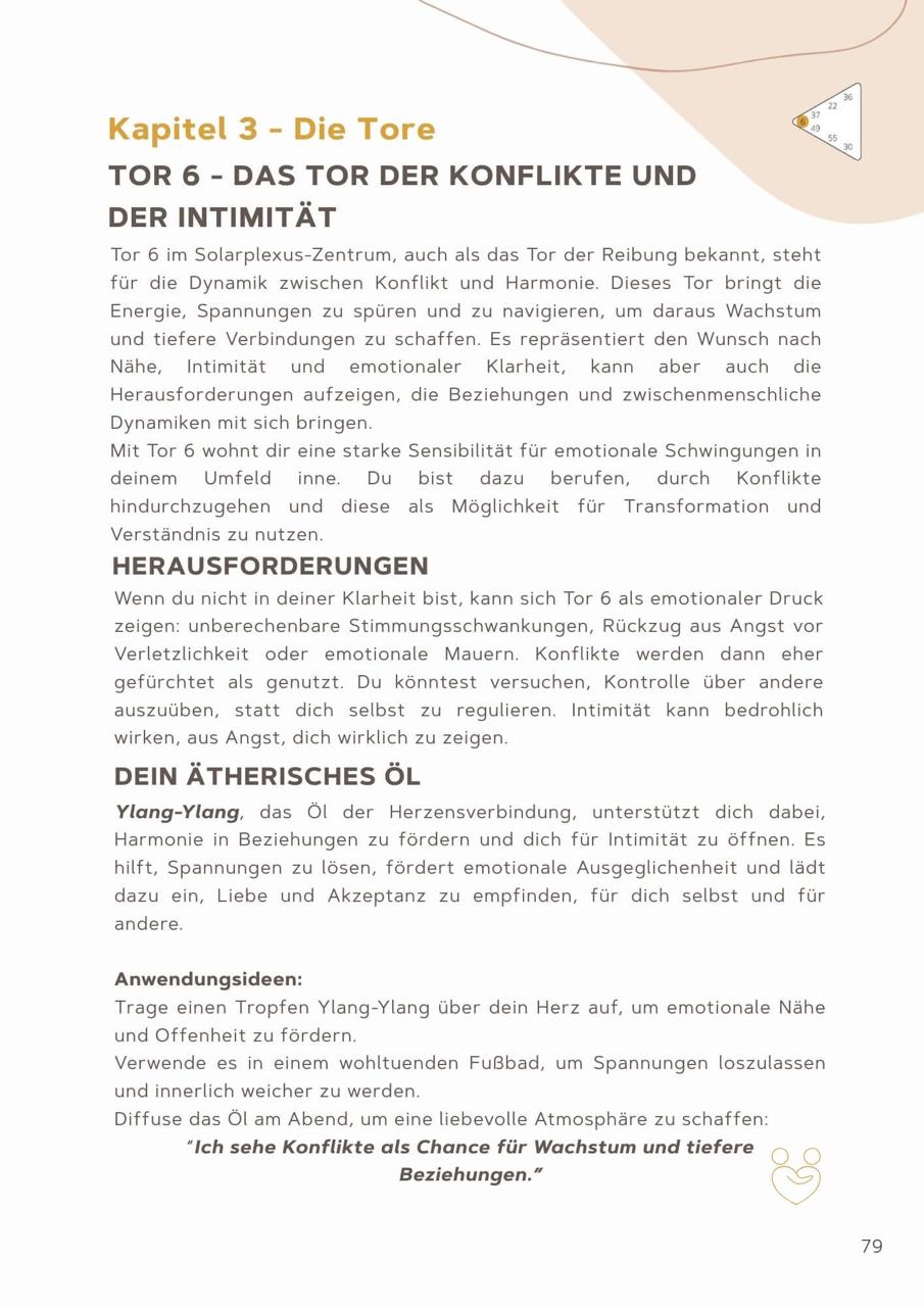 Die Essenz deines Seins. Human Design & ätherische Öle
