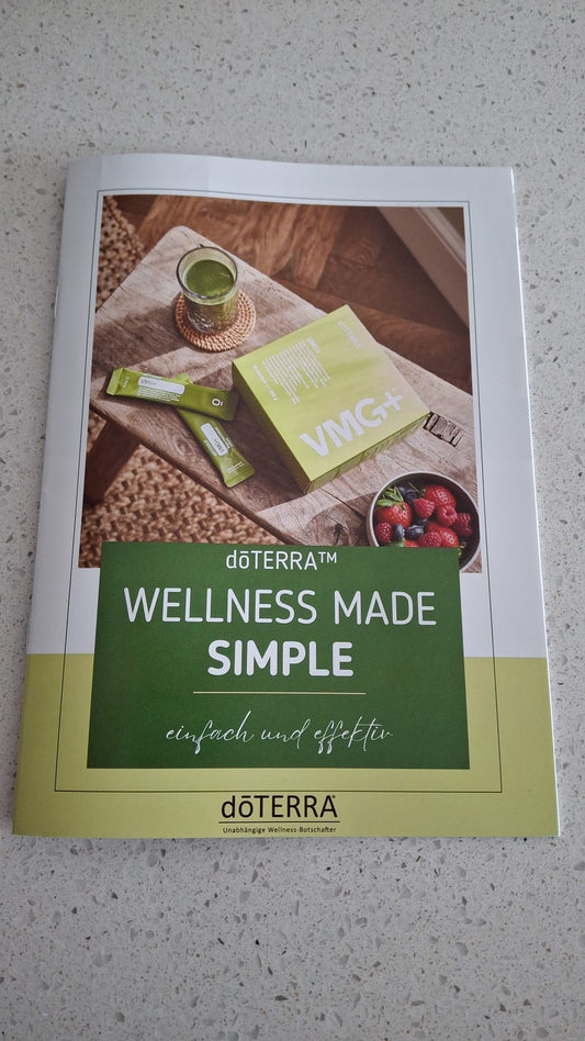 WMS - Wellnes made simple - Broschüre Nahrungsergänzungen